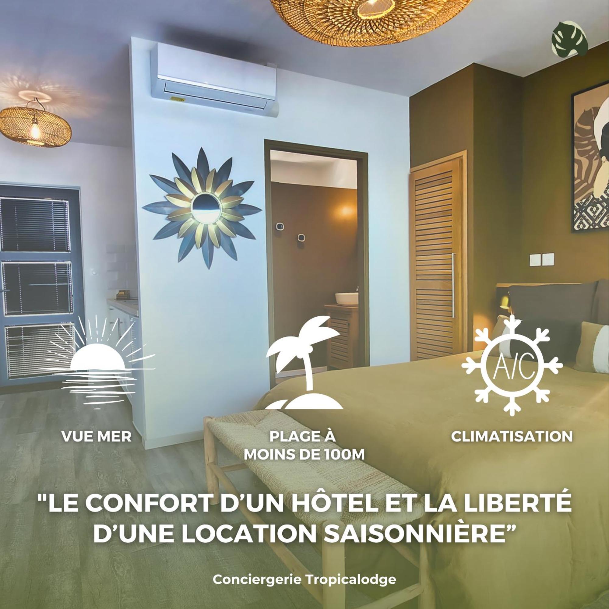 Écrin de mer Studios de charme 3 étoiles Saint Pierre Esterno foto